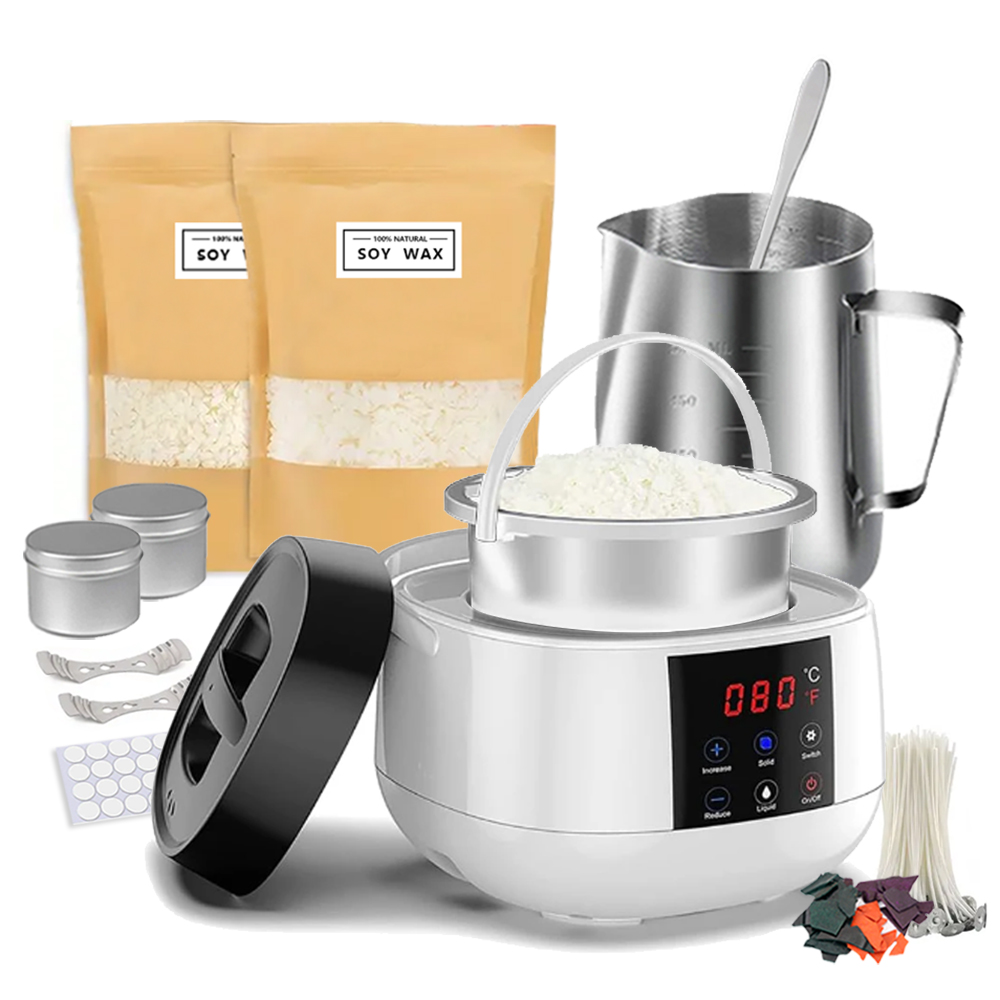 Candle Making For Beginners - 500ml Candle Making Wax Melting Pot,