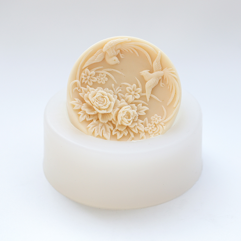 Flower Phoenix Soap Mold Easy  - огляд і ціна Candle Making Phoenix