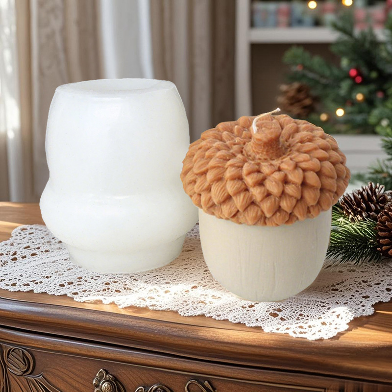 DIY Pinecone Candle Silicone H - огляд і ціна Candle Making Supplies Wholesale