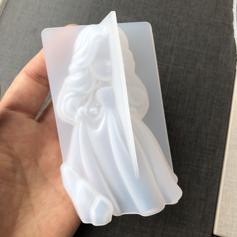 3D Cute Princess Silicone Cand - огляд і ціна Candle Making Supplies Wholesale