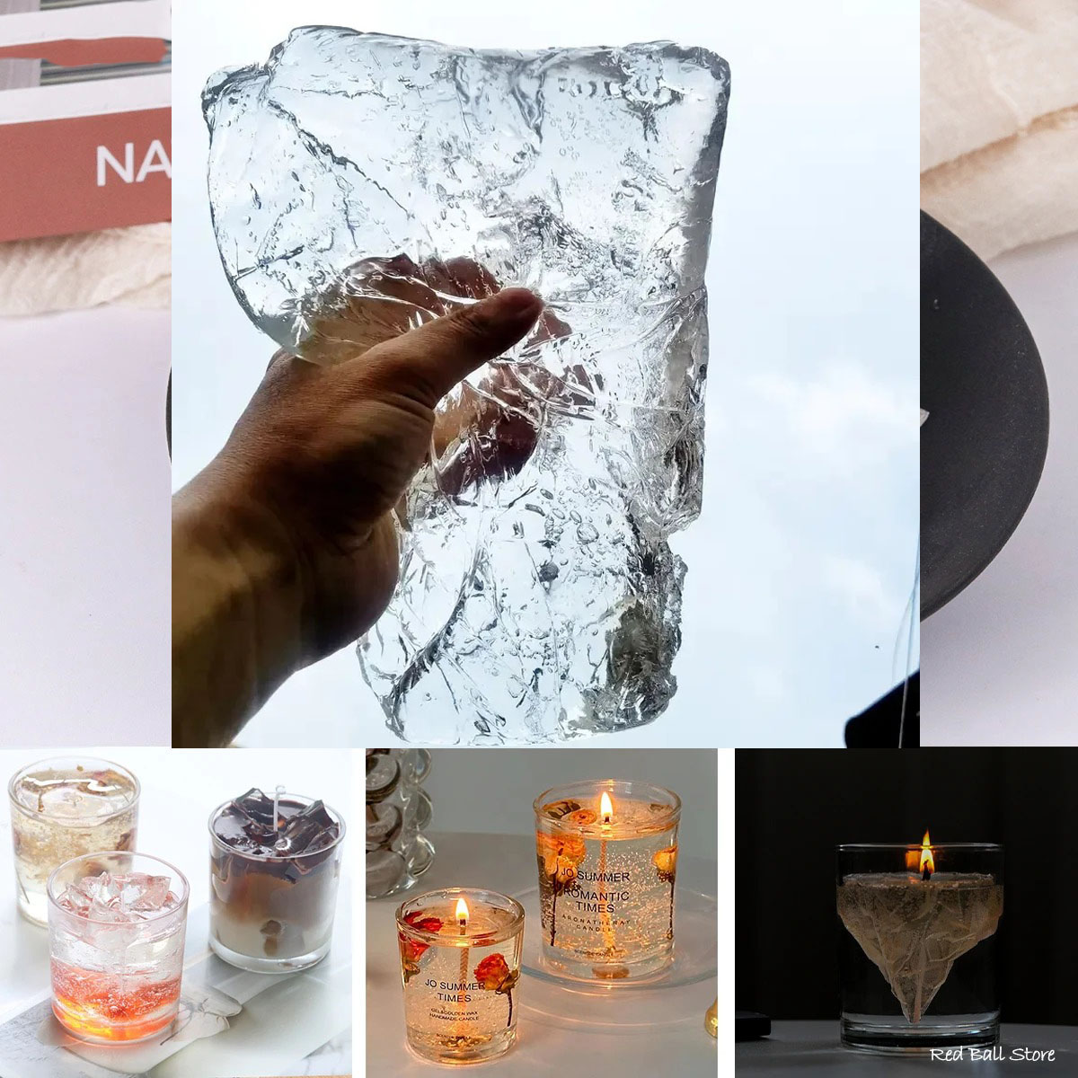 100G Jelly Wax Wholesale DIY H - огляд і ціна Candle Making Material Wholesale