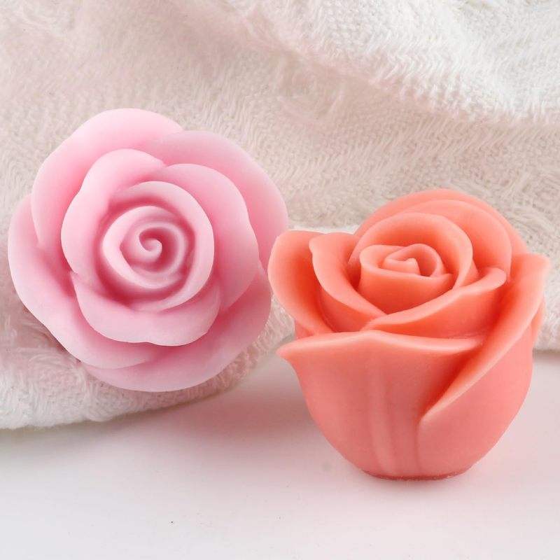 2Only3DRose silicone mold，Used - огляд і ціна Candle Making Process
