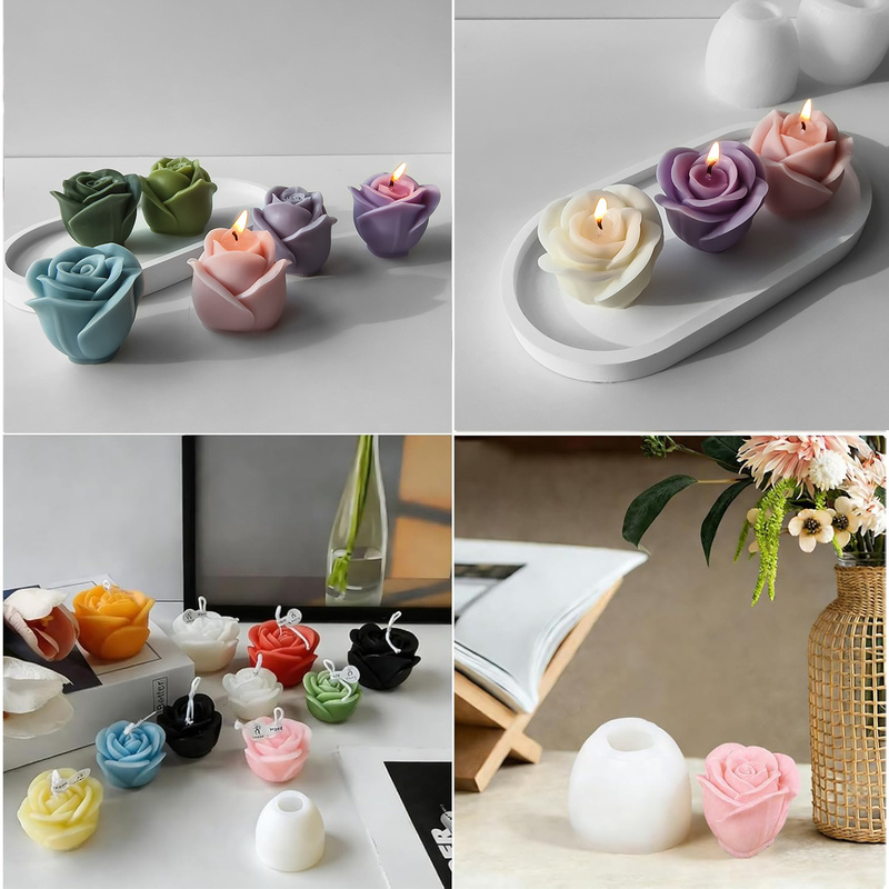 2Only3DRose silicone mold，Used - огляд і ціна Candle Making Process