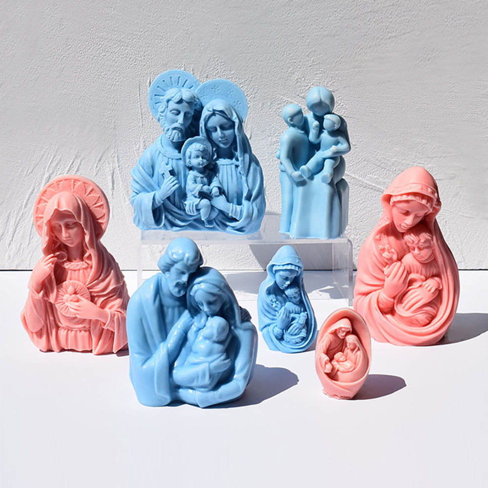 Candle Silicone Mold Colorful  - огляд і ціна Candle Making Event