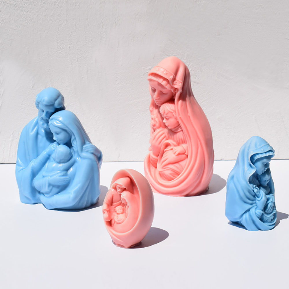 Candle Silicone Mold Colorful  - огляд і ціна Candle Making Event