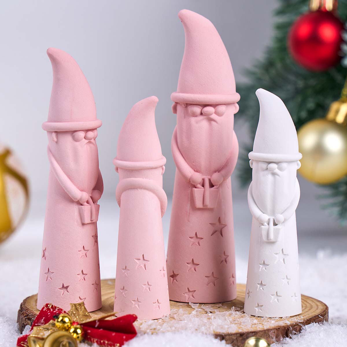 Christmas Ornament Gnome Silic - огляд і ціна Xmas Candle Making