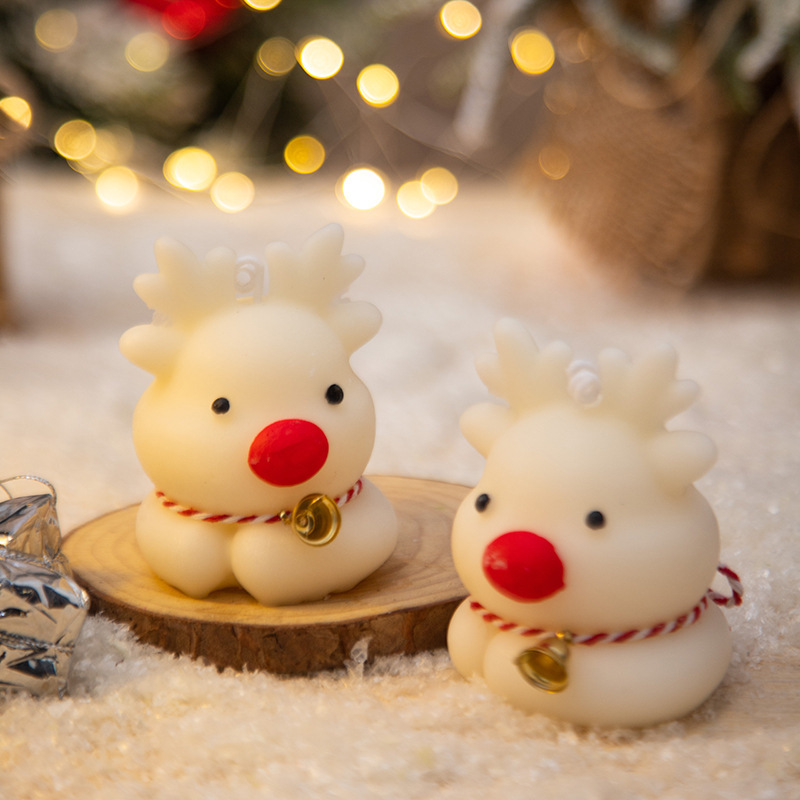 3D Christmas Deer Candle Makin - огляд і ціна Xmas Candle Making