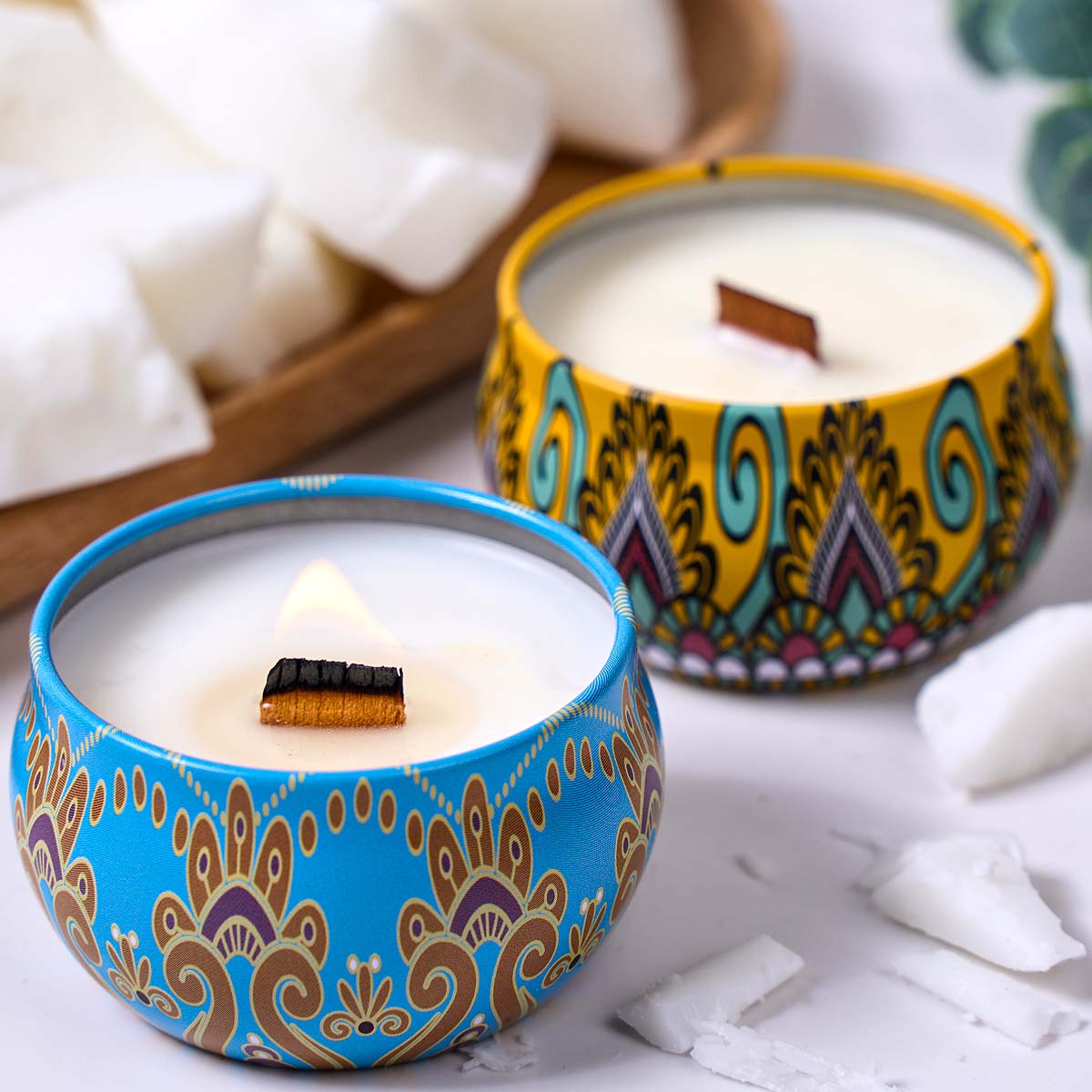 1LB Natural Plant White Coconu - огляд і ціна Candle Making Material Wholesale