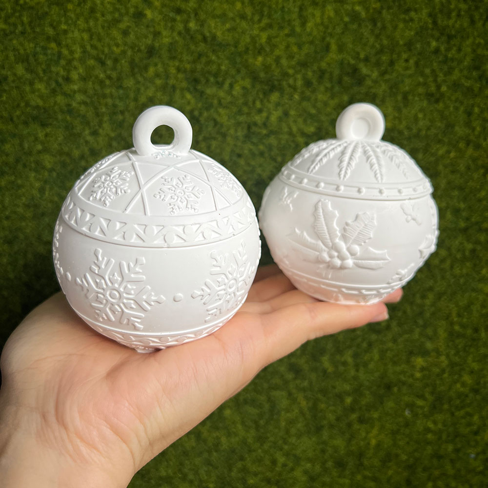 Christmas Round Ball Candle Ja - огляд і ціна Xmas Candle Making