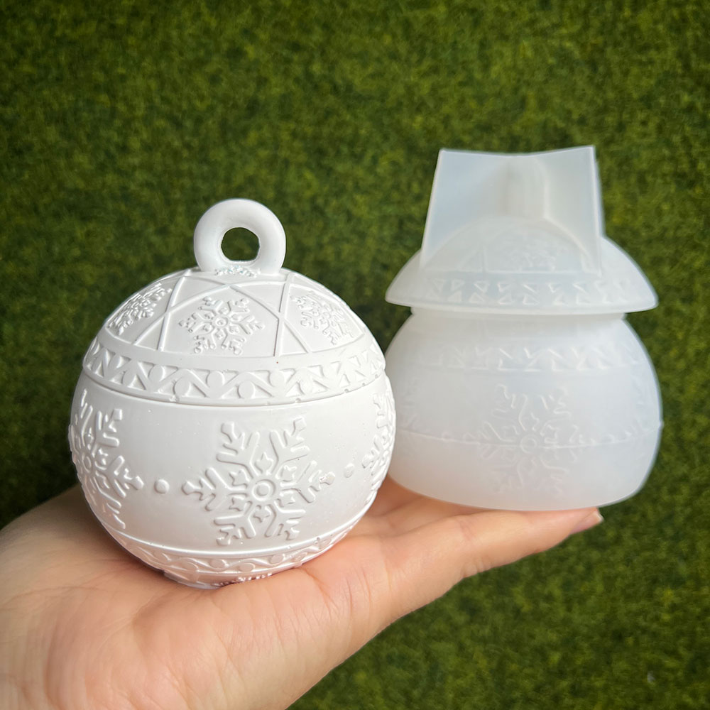 Christmas Round Ball Candle Ja - огляд і ціна Xmas Candle Making