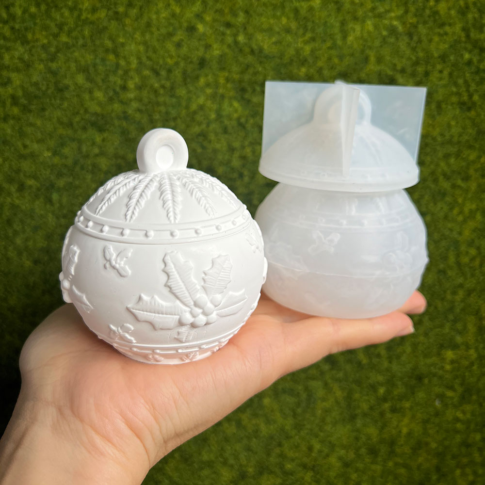 Christmas Round Ball Candle Ja - огляд і ціна Xmas Candle Making
