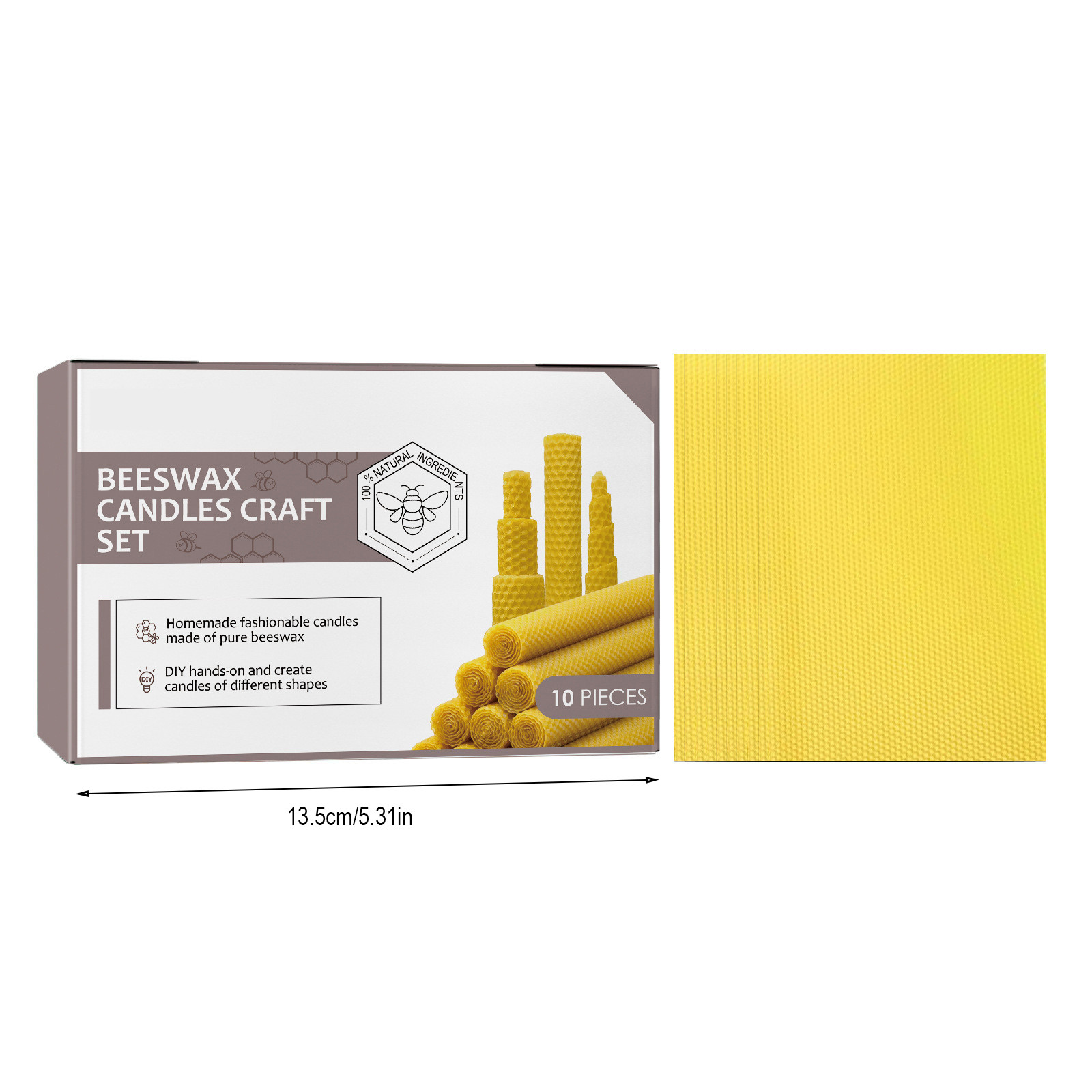 Beeswax Sheets Candle Making C - огляд і ціна Candle Making Event