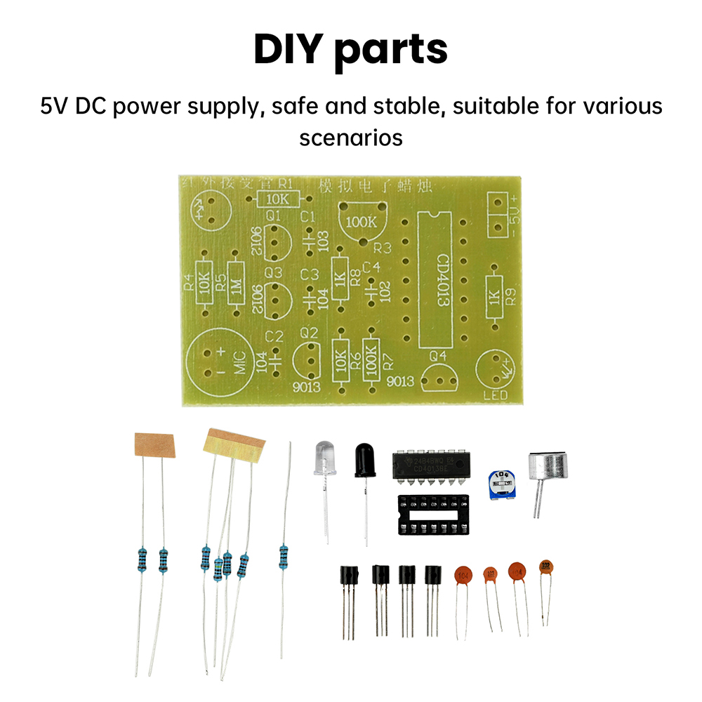 DC 5V Analog Electronic Candle - огляд і ціна Candle Making In Dc