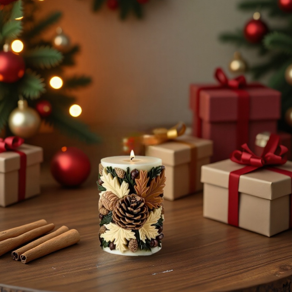 Winter Candle Mold High-Qualit - огляд і ціна Candle Making Event