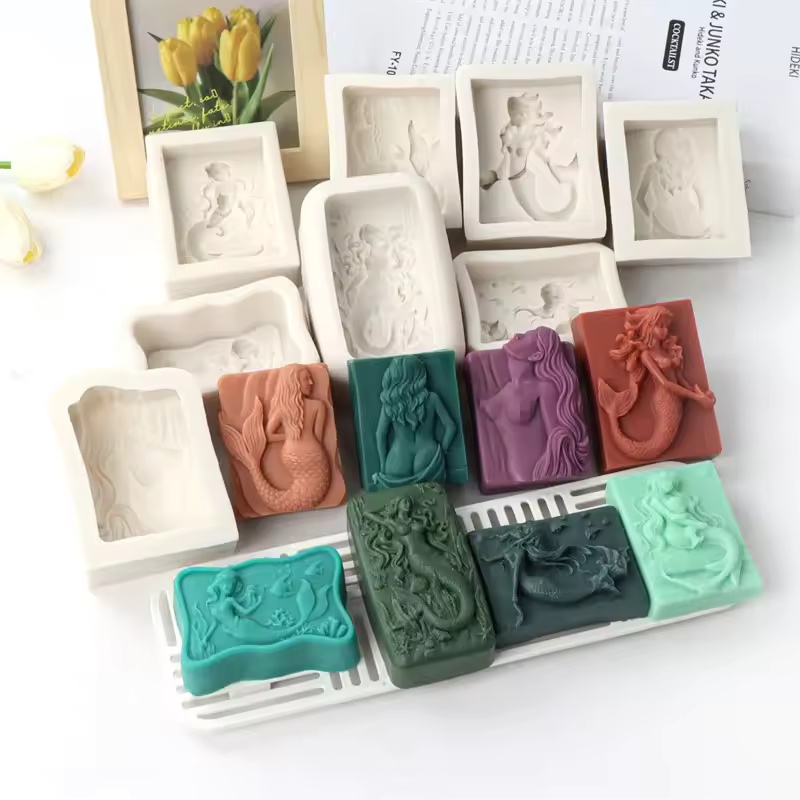 Rectangle Ocean-Style 3D Merma - огляд і ціна Candle Making Supplies Wholesale