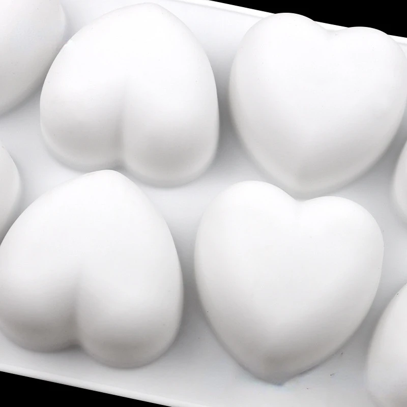 Love Heart Silicone Soap Mold  - огляд і ціна Candle Making Supplies Wholesale