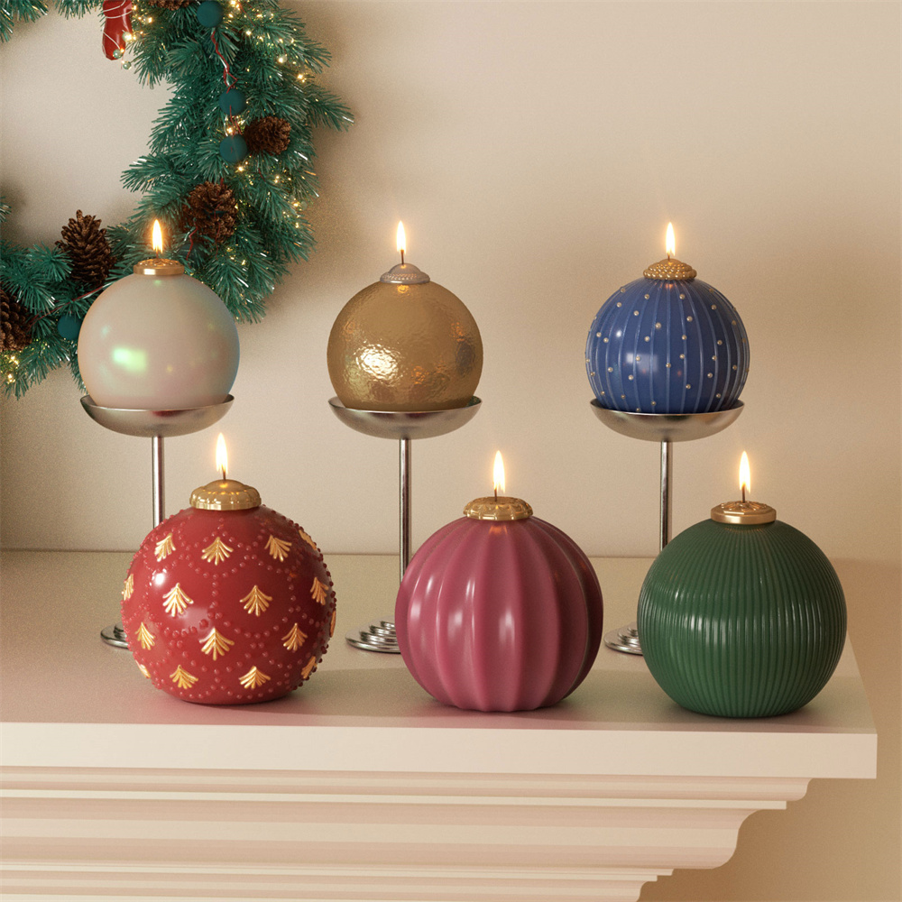 Nicole Christmas Bauble Candle - огляд і ціна Xmas Candle Making