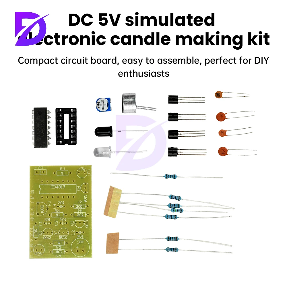 DC5V Analog Electronic Candle  - огляд і ціна Candle Making In Dc