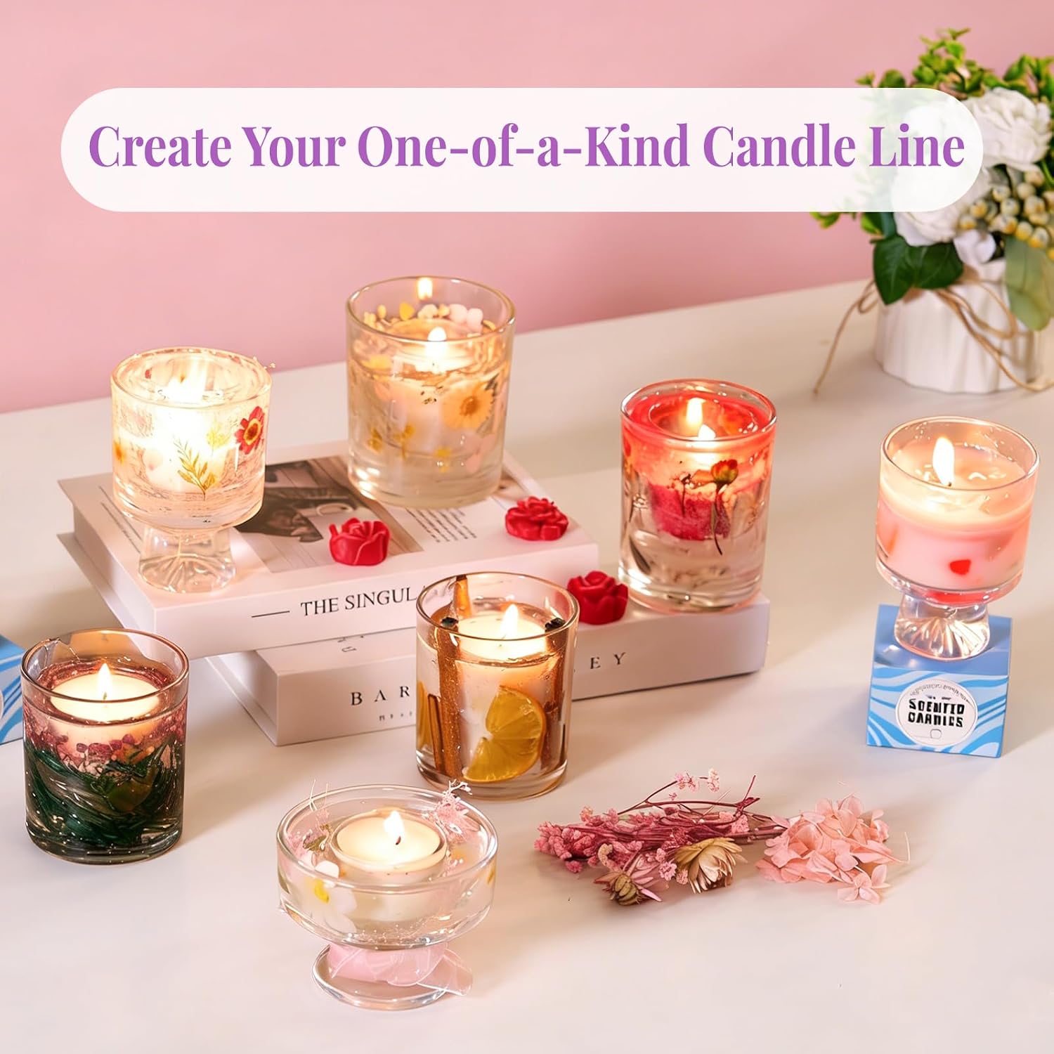 2-in-1 Soy & Jelly Wax DIY Can - огляд і ціна Candle Making For Beginners