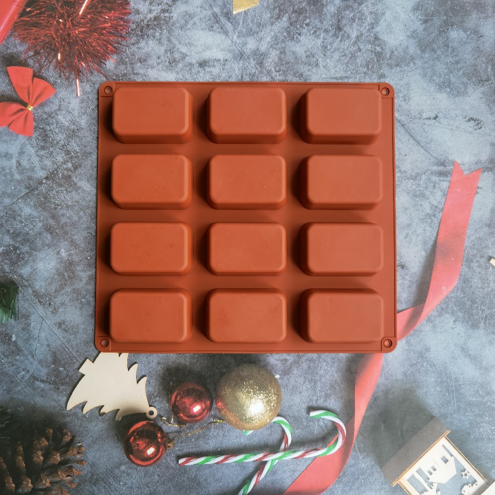 12 Cavity Square Silicone Soap - огляд і ціна Candle Making Supplies Wholesale