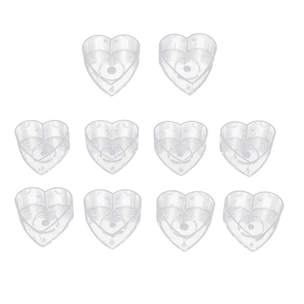 Transparent Heart Tealight Cup - огляд і ціна Candle Making Event