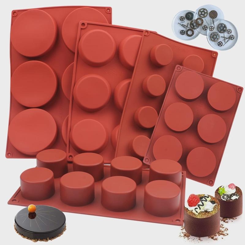 Round Silicone Soap Mold DIY H - огляд і ціна Candle Making Supplies Wholesale